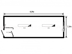 Блок-контейнер 6м жилой для строительных объектов в Ракитном
